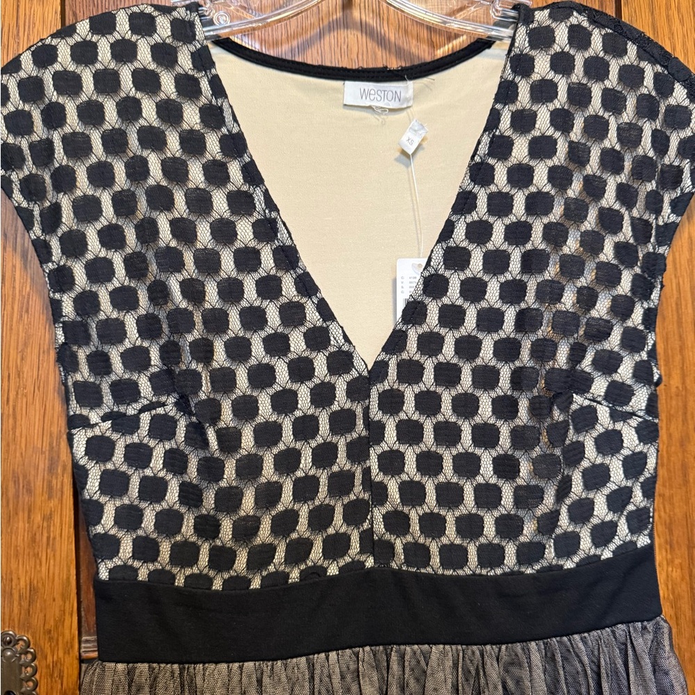 Weston Wear Black and Gray Midi Dress - Picture 2 of 16